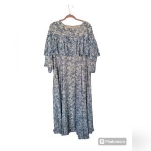 Dainty Jewell's almost ankle length Evening at Annesdale dress. Sz 2XL.